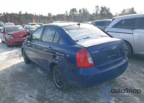 2010 Hyundai Accent Gls z USA, uszkodzony, nr VIN KMHCN4AC5AU465507